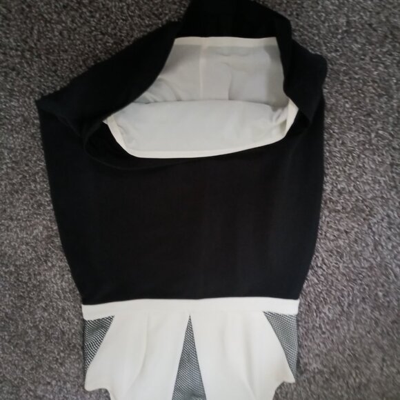 Dress By Jeañne Beker black and cream size 10 - Picture 5 of 7